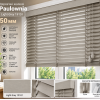 Дерев’яні жалюзі світло сірі Paulownia Light Grey 19101 50 мм