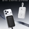 Магнітний Power Bank 10000 mAh з бездротовою та швидкою зарядкою PD 20W