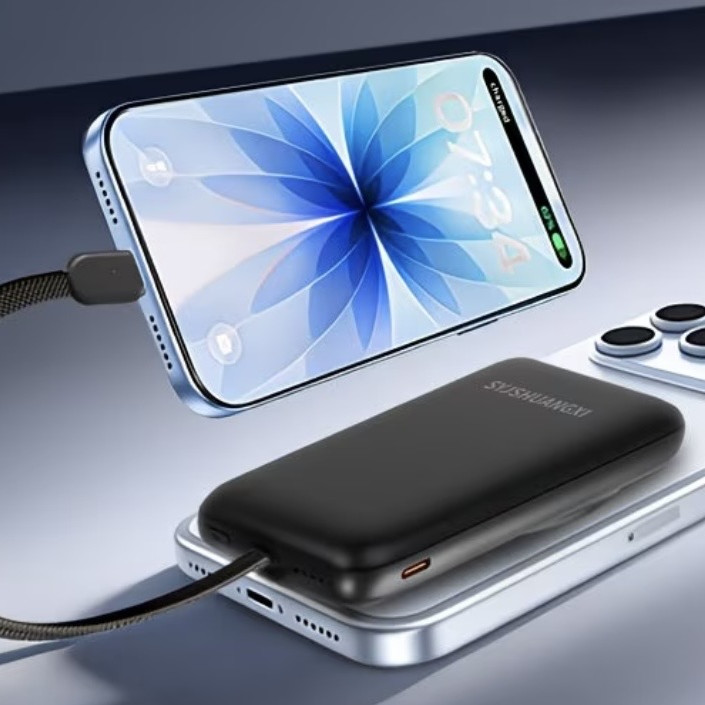 Магнітний Power Bank 10000 mAh з бездротовою та швидкою зарядкою PD 20W