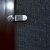 Москітна сітка на металевому профілі коричневого кольору (шоколад)