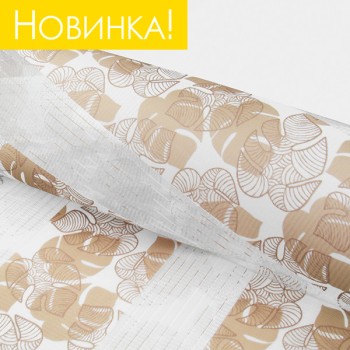 Новинка - Рулонні штори День Ноч Ліана з листяним малюнком Новинка - Рулонні штори День Ноч Ліана з листяним малюнком