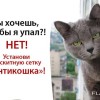 Сітка Антикішка на вікно — Кішка не випаде комар, не попаде Сітка Антикішка на вікно — Кішка не випаде комар, не попаде