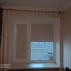 Ролета закритого типу з коробом і напрямними кольорами Бежевий Умбра Блек Аут