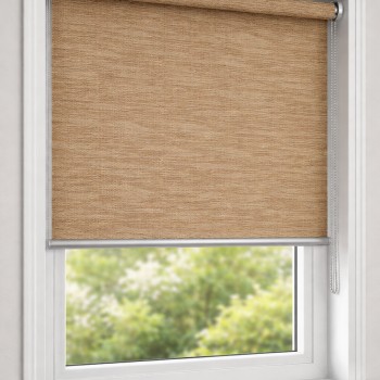 Aruba Oak 221, ролета під льон колір дуб, фактурна тканина з імітацією натурального дуба. Тканина колір дубовий