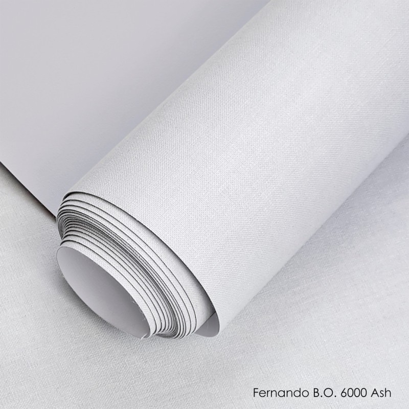 Тканина для ролети Fernando B.O. 6000 Ash – Блекаут 100% світлонепроникна, світло-сіра Тканина для ролети Fernando B.O. 6000 Ash – Блекаут 100% світлонепроникна, світло-сіра