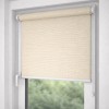 Screen 02 White-Beige – Перфорована тканина Screen для ролет, світлопроникна біло кремова Screen 02 White-Beige – Перфорована тканина Screen для ролет, світлопроникна біло кремова