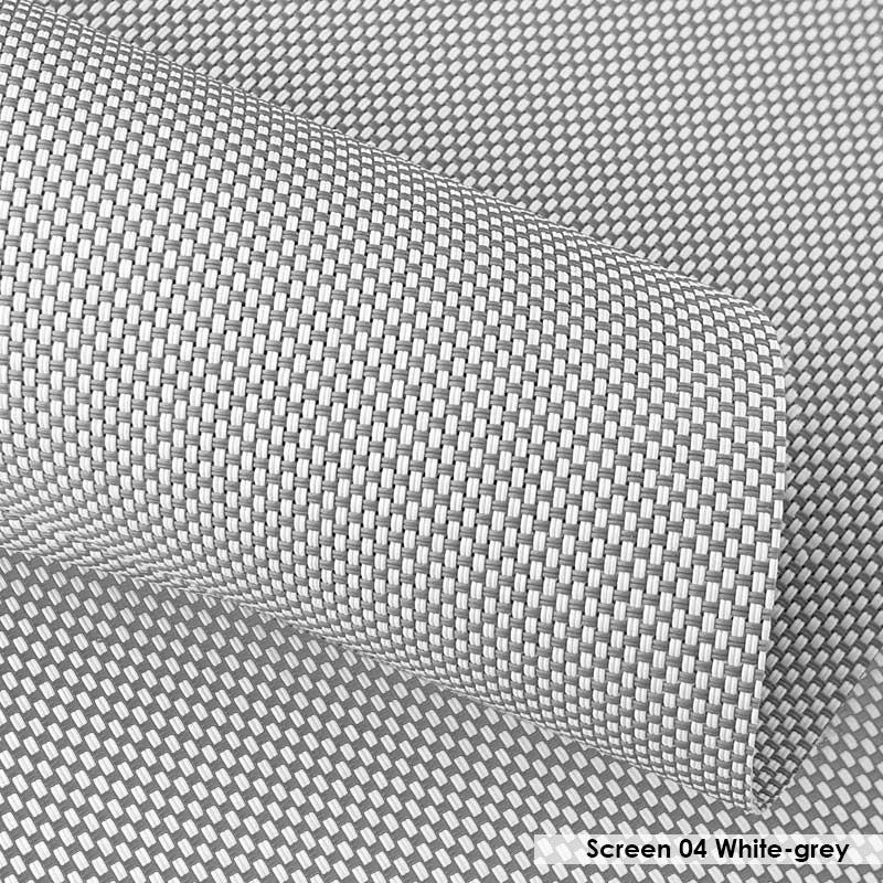 Screen 04 White-Grey – Перфорована тканина Screen для ролет, біло-сіра світлопроникна Screen 04 White-Grey – Перфорована тканина Screen для ролет, біло-сіра світлопроникна