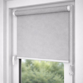 Тканина VELOUR B.O. 10 Light Grey – Блекаут 100% світлонепроникність | Світло-сіра велюрова |