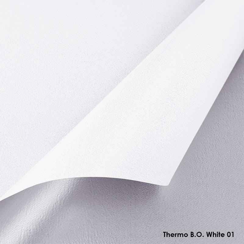 Тканина Thermo B.O. White 01 — світлонепроникна термотканина з відбиваючим покриттям