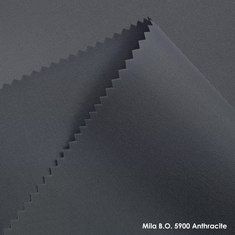 Mila B.O. 5900 Anthracite — антрацитова тканина для пошиття штор та портьєр у сучасний інтер’єр Mila B.O. 5900 Anthracite — антрацитова тканина для пошиття штор та портьєр у сучасний інтер’єр