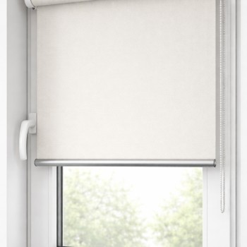 Тканина Screen Reflect 02 White Beige — сонцезахисна тканина screen 3% для рулонних штор, біло-бежевий