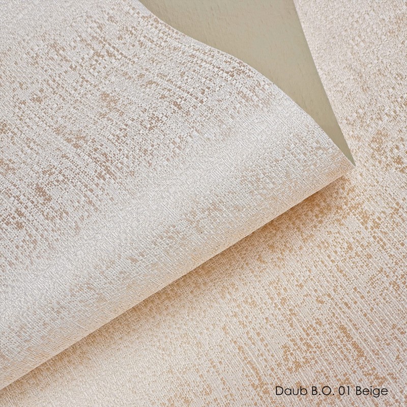 Daub B.O. 01 Beige — тканина Blackout для ролет, фактурний беж, світлозатемнення до 100% Daub B.O. 01 Beige — тканина Blackout для ролет, фактурний беж, світлозатемнення до 100%