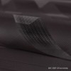 Тканина рулонні штори День-Ніч BH 1307 Chocolate — темно-коричнева тканина зебра для ролет