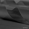 Тканина для рулонних штор День-Ніч BH 07 Black — чорна тканина зебра для ролет