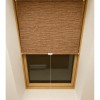 Тканина для мансардних ролет SkyLine — Aruba Teak 225. Ролета на мансардне вікно колір Тік